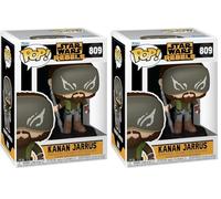 Funko Pop! Star Wars: Rebels - Kanan Jarrus - Star Wars: Rebels - Figura de Vinilo Coleccionable - Idea de Regalo - Mercancia Oficial - Juguetes para Niños y Adultos - Sci-Fi Fans (Paquete de 2)