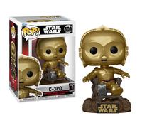 Funko pop star wars retorno del jedi 40 aniversario c - 3po en silla 70744