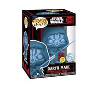 Funko Figura de vinilo coleccionable Star Wars Darkside Darth Maul (Holo) Brilla en la oscuridad