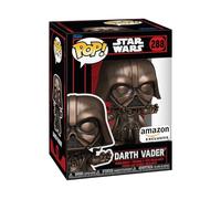 Funko Pop! Star Wars: Star Wars Darkside - Darth Vader - Metálico - Bronce - Exclusiva Amazon - Figura de Vinilo Coleccionable - Idea de Regalo- Mercancia Oficial - Movies Fans