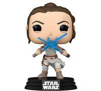 Funko Pop Star Wars: Star Wars Episode 9- Rey Skywalker with Light Sabers- Figu