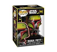 Funko Pop! Star Wars: The Book of Boba Fett - Boba Fett (Retro) | Merchandising Oficial de Ciencia Ficción - Figura de Vinilo Coleccionable para Decoración - Regalo Friki de Cumpleaños