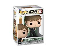 Funko Pop! Star Wars: The Book of Boba Fett - Luke Skywalker (Training) | Merchandising Oficial de Ciencia Ficción - Figura de Vinilo Coleccionable para Decoración - Regalo Friki de Cumpleaños