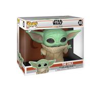 Funko Pop! Star Wars: The Mandalorian - 10" Grogu (The Child, Baby Yoda) - Figura de Vinilo Coleccionable - Idea de Regalo- Mercancia Oficial - Juguetes para Niños y Adultos - TV Fans