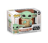 Funko Pop! Star Wars: The Mandalorian - Grogu (The Child, Baby Yoda) With Cookie - Figura de Vinilo Coleccionable - Idea de Regalo- Mercancia Oficial - Juguetes para Niños y Adultos - TV Fans