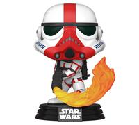 Funko Pop Star Wars: The Mandalorian - Red Stripe - Incinerat (Importación USA)