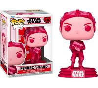 Funko pop! star wars: valentines - fennec - the mandalorian - figura d