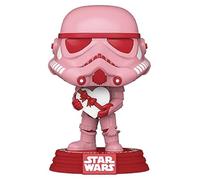 Funko Pop! Star Wars: Valentines-Stormtrooper with Heart - Soldado de Asalto - Figura de Vinilo Coleccionable - Idea de Regalo- Mercancia Oficial - Juguetes para Niños y Adultos - Movies Fans