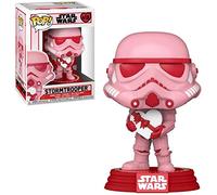 Funko Pop! Star Wars: Valentines-Stormtrooper with Heart - Soldado de Asalto - Figura de Vinilo Coleccionable - Idea de Regalo- Mercancia Oficial - Juguetes para Niños y Adultos - Movies Fans