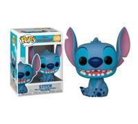 POP Funko Disney: Lilo & Stitch - Smiling Seated Stitch | Merchandising Oficial de Cartoon/Animation - Figura de Vinilo Coleccionable para Decoración - Regalo Friki de Cumpleaños