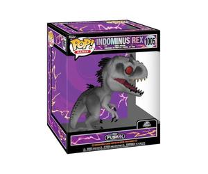 Funko Pop! Super: Fusion - Indominus Rex, 1/6 de Probabilidades de Obtener la RARA Variante Chase, Jurassic Park, Figura de Vinilo Coleccionable, Idea de Regalo, Mercancía Oficial