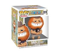 Funko Pop! Super: One Piece - Saul with Nico Robin | Merchandising Oficial - Figura de Vinilo Coleccionable para Decoración - Regalo Friki de Cumpleaños