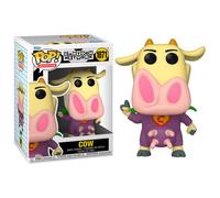 Funko Pop! Animation: Cow & Chicken - Super Cow - Collectable Vinyl Figure For Display - Gift Idea - Official Merchandise - Toys For Kids & Adults - Cartoons Fans - Model Figure For Collectors