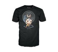 Funko Pop! & tee: Avatar - Element Bending - (L) - Avatar: The Last Airbender - Camiseta, Franela - Ropa con Figura de Vinilo Coleccionable - Idea de Regalo - Juguetes y Camiseta de Manga Corta