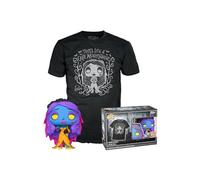 Funko Pop! & tee: Corpse Bride - Emily - Luz Ultravioleta - Small - (S) - Warner Bros - Camiseta, Franela - Ropa con Figura de Vinilo Coleccionable - Idea de Regalo para Adultos Hombres y Mujeres