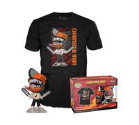 Funko – Pack Funko Pop! y camiseta CSM Chainsaw Man Leapingv – Figura de vinilo + camiseta franela S