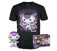 Funko Pop! & tee: DBZ - Frieza FF - Medium - Dragon Ball Z - Camiseta, Franela - Ropa con Figura de Vinilo Coleccionable - Idea de Regalo - Juguetes y Camiseta de Manga Corta para Adultos Hombres