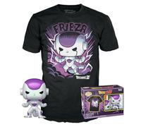 Funko Pop! & tee: DBZ - Frieza FF - Small - (S) - Dragon Ball Z - Camiseta, Franela - Ropa con Figura de Vinilo Coleccionable - Idea de Regalo - Juguetes y Camiseta de Manga Corta para Adultos
