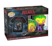 Funko - Set camiseta y figuras Loungefly Pop! DC Joker CC Batman - Manga corta idea regalo - Small