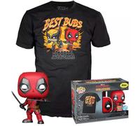 Funko – Pack camiseta y Funko Pop – Deadpool 3 – Franela manga corta, figura vinilo – XL