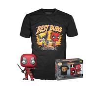 Funko Pop! & tee: Deadpool 3- XL - Camiseta, Franela - Ropa con Figura de Vinilo Coleccionable - Idea de Regalo - Juguetes y Camiseta de Manga Corta para Adultos Hombres y Mujeres - Movies Fans