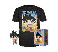 Funko Pop & Tee Dragon Ball Z Goku Kamehameha + Camiseta Talla L