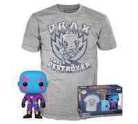 Funko Pop!&tee: Guardians of The Galaxy, Drax, Medium, Hot Christmas, Camiseta, Franela, Ropa con Figura de Vinilo Coleccionable, Idea de Regalo, Juguetes y Camiseta de Manga Corta Hombres