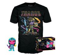 Funko pop! & tee: marvel - thanos - (bklt) - small - (s) - camiseta, f
