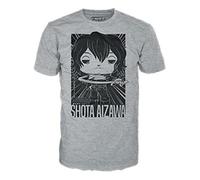 Funko Pop! & tee: My Hero Academia (MHA) - Hota Shota Aizawa - Small - (S) - Camiseta, Franela - Ropa con Figura de Vinilo Coleccionable - Idea de Regalo - Juguetes y Camiseta de Manga Corta Hombres