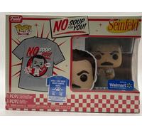 Funko POP! & Tee: Seinfeld - Yev Kassem (Soup Nazi) No Soup for You - XL - Walmart Exclusive