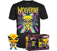 Funko Pop! & tee: Xmen - Dementor - Wolverine - (Blacklight) - Extra Large - XL - Marvel - Camiseta, Franela - Ropa con Figura de Vinilo Coleccionable - Idea de Regalo para Adultos Hombres y Mujeres