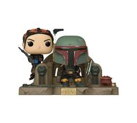 Funko Pop Televisión Moments: Boba Fett & Fennec On Throne Figura Vinilo (#486)