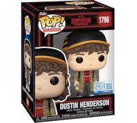 Funko Pop! Television Stranger Things, Figura de Vinilo Dustin Henderson #1796 con Linterna, Coleccionable para Exhibición