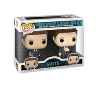 Funko Pop! Television: Suits-Harvey Spector & Michael 2 Pack - Figura de Vinilo Coleccionable - Idea de Regalo - Mercancia Oficial - Juguetes para Niños y Adultos - Muñeco para Coleccionistas