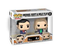 Funko - Figura POP! de vinilo The Office: Michael Scott & Holly Flax - Pack de 2