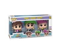 Funko Pop! The Fairly OddParents | Exclusiva SDCC 2023 (Compartida) | Paquete de 3 Figuras | Colección Oficial de Los Padrinos Mágicos | Diseño Detallado y Edición Especial para Fans y Coleccionistas