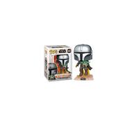 FUNKO POP STAR WARS THE MANDALORIAN MANDALORIAN VOLANDO CON JET & BABY YODA 50959 - 50959
