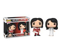 Funko Pop! Rocks: The Meg White Stripes 2pk - The White Stripes - Figura de Vinilo Coleccionable - Idea de Regalo- Mercancia Oficial - Juguetes para Niños y Adultos - Music Fans