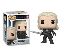 FUNKO POP! THE WITCHER - GERALT, 57814, Nº1192, TIENDA CON LICENCIA OFICIAL, ENVIO 24-48 HORAS PENÍNSULA, FIGURA, CABEZÓN, MUÑECO, JUGUETES, SERIE, NETFLIX, MAGIA