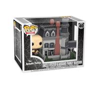 Funko Pop! Town Figura de vinilo coleccionable Addams Home con Uncle Fester – Mercancía oficial