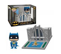 Funko Pop! Towns 80th-Hall of Justice with Batman - DC Comics - Figura de Vinilo Coleccionable - Idea de Regalo- Mercancia Oficial - Juguetes para Niños y Adultos - Comic Books Fans
