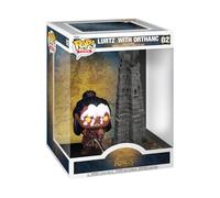 Funko Pop! Town: Lord of The Rings - Lurtz with Tower | Merchandising Oficial de Fantasía - Figura de Vinilo Coleccionable para Decoración - Regalo Friki de Cumpleaños