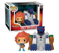 Funko Pop! Town: TC - Lion-O with Cat'S Lair - Thundercats- Figura de Vinilo Coleccionable - Idea de Regalo - Mercancia Oficial - Juguetes para Niños y Adultos - TV Fans