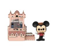 Funko Pop! Town: WDW 50th-ToT With Mickey - Tower Of Terror - Disney World 50th Anniversary - Figura de Vinilo Coleccionable - Idea de Regalo- Mercancia Oficial - Juguetes para Niños y Adultos
