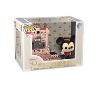 Funko Pop! Town: WDW 50th-ToT With Mickey - Tower Of Terror - Disney World 50th Anniversary - Figura de Vinilo Coleccionable - Idea de Regalo- Mercancia Oficial - Juguetes para Niños y Adultos