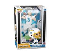 Funko Pop! Trading Cards: Justin Herbert - NFL + Panini - Figura de Vinilo Coleccionable - Idea de Regalo- Mercancia Oficial - Juguetes para Niños y Adultos - Sports Fans - Muñeco para Coleccionistas