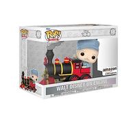 Funko Pop! Trains: Disney 100 - Walt Disney On Engine - Exclusiva Amazon - Figura de Vinilo Coleccionable - Idea de Regalo- Mercancia Oficial - Juguetes para Niños y Adultos