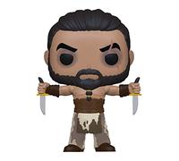 Funko Pop! TV: GOT - Khal Drogo With Daggers - Game Of Thrones - Juego de Tronos - Figura de Vinilo Coleccionable - Idea de Regalo- Mercancia Oficial - Juguetes para Niños y Adultos - TV Fans