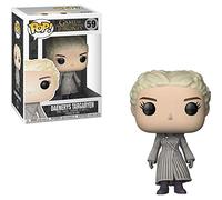 Funko Pop! TV: GOT S8 - Daenerys Targaryen - (White Coat) - Game Of Thrones - Juego de Tronos - Figura de Vinilo Coleccionable - Idea de Regalo- Mercancia Oficial - Juguetes para Niños y Adultos