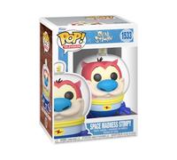 Funko Pop! TV: Nick Rewind - Stimpy - (Space Suit) - Nickelodeon Slime - Figura de Vinilo Coleccionable - Idea de Regalo- Mercancia Oficial - Juguetes para Niños y Adultos - Ad Icons Fans